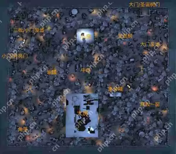 第五人格地图平面图攻略