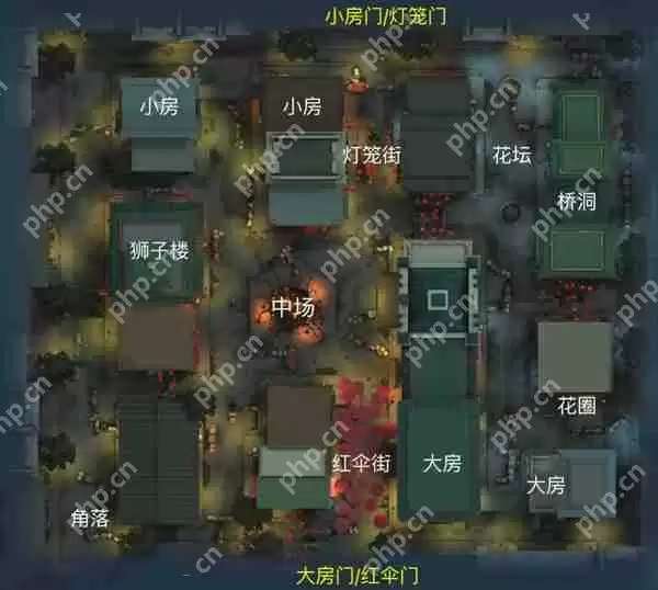 第五人格地图平面图攻略