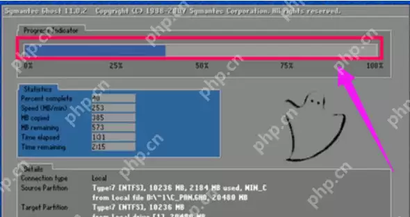 最详细的处理一键ghost使用教程