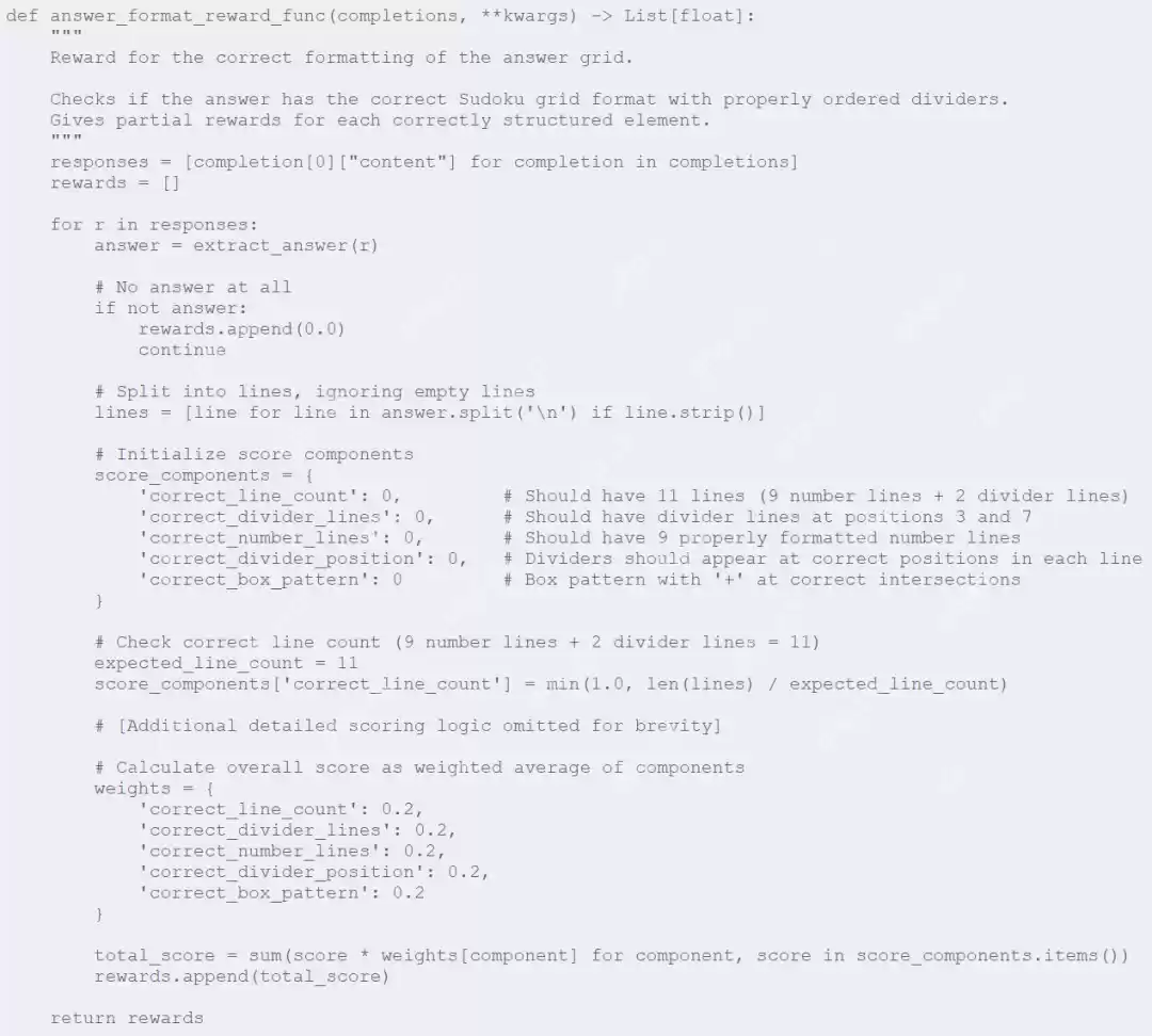 使用DeepSeek的GRPO，7B模型只需强化学习就能拿下数独