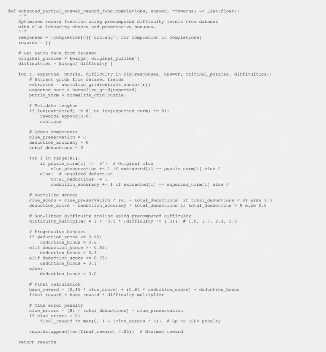 使用DeepSeek的GRPO，7B模型只需强化学习就能拿下数独