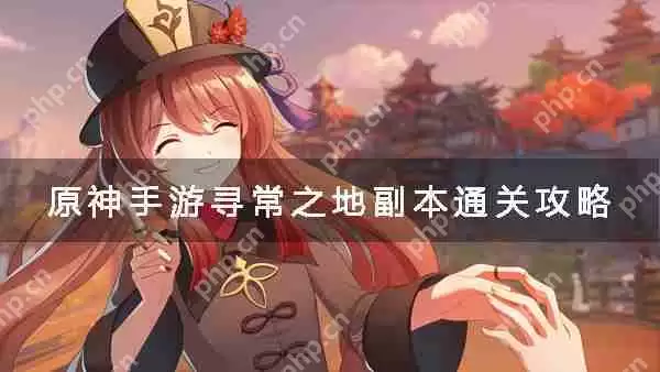 原神手游寻常之地副本通关攻略