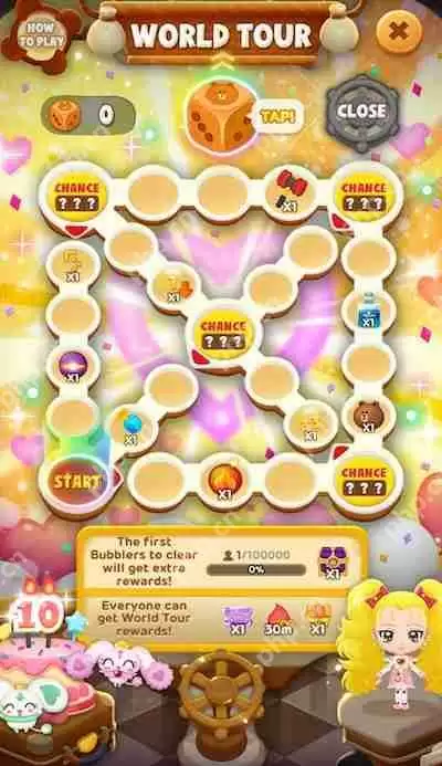 《LINE Bubble 2》x「光之美少女」系列联名合作登场 推出限定免费 LINE 贴图