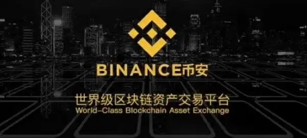 币安Binance平台界面