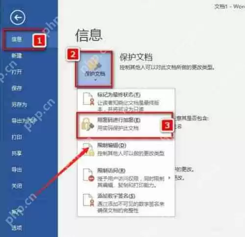 word2014如何设置密码? word2014设置密码的方法