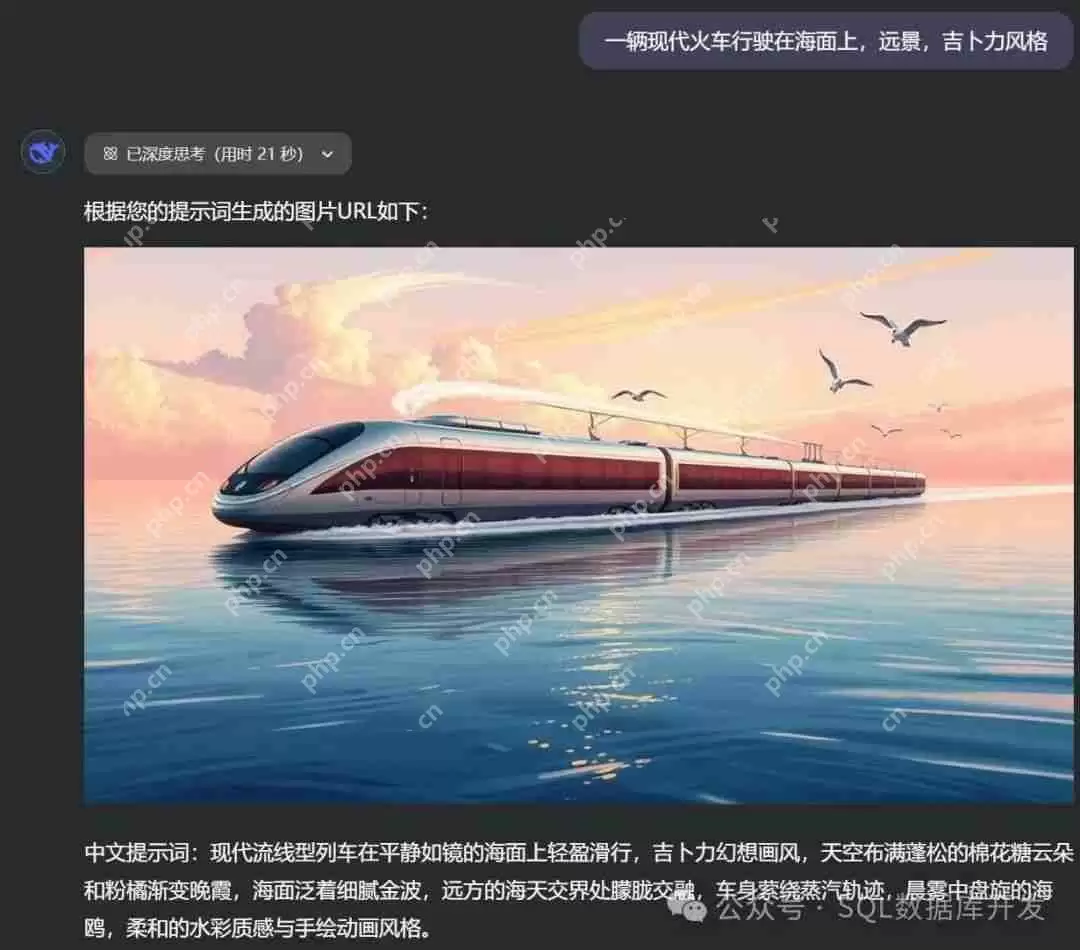 一条神奇的指令，DeepSeek直接文生图