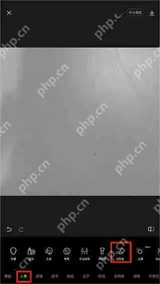 醒图去水印的方法教程