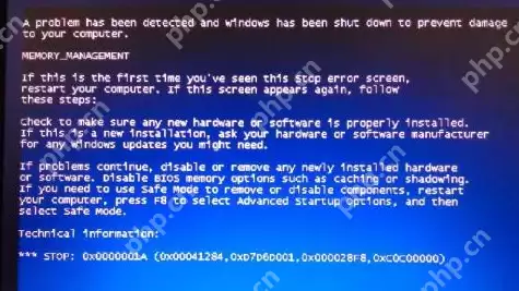 电脑蓝屏了该怎么修复