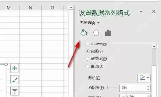 excel折线图连接标记点形状怎么改？
