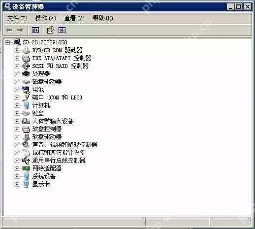 XP系统设备管理器的打开技巧