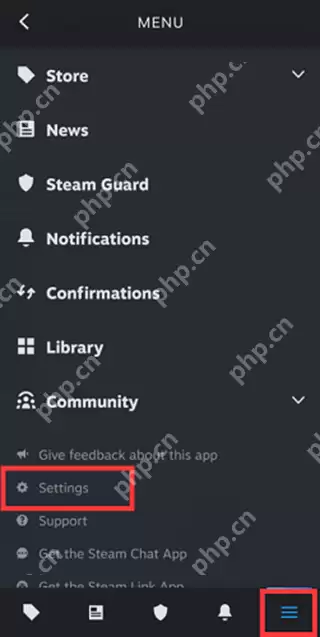 steam手机版设置中文教程