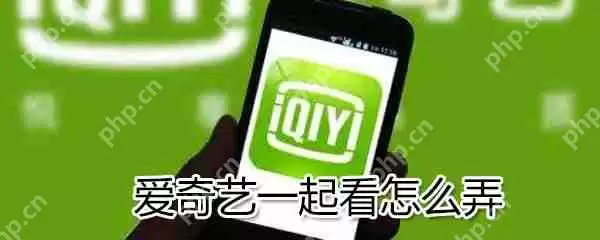 爱奇艺一起看怎么弄?爱奇艺一起看方法一览