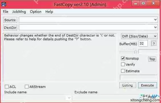 Win8系统用工具FastCopy极速复制大文件的方法