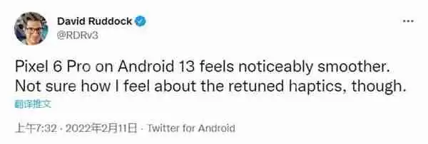 老外升级Android 13：第一感觉是更流畅了