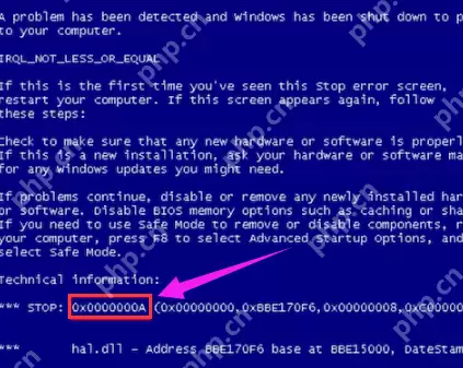 电脑出现蓝屏怎么解决？蓝屏代码0x000000a的解决方法