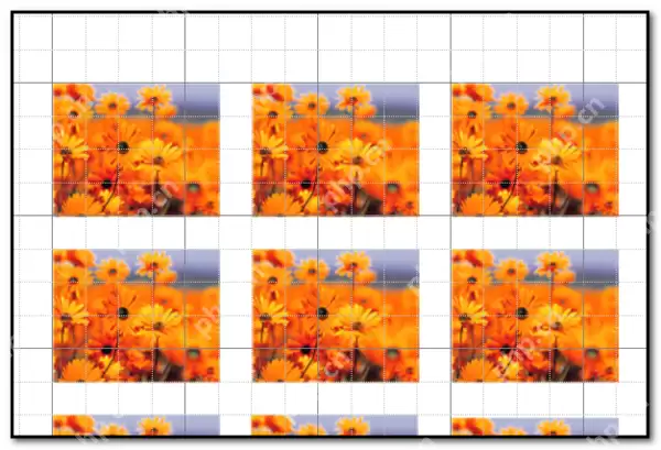 ps制作方格图教程