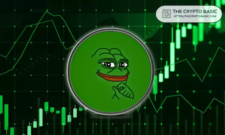 佩佩(Pepe)在Q1 2025中积累了22万亿个令牌,旨在测试$ 0.000010的分数,Pepe会进行突破集会吗?