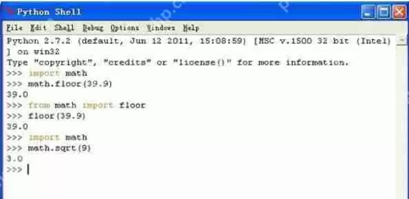 python 2.7怎么编程模块函数_python 2.7编程模块函数方法说明