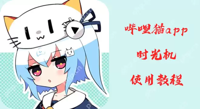 哔哩猫app时光机使用教程