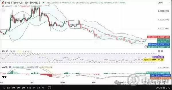 Shiba Inu 技术分析图