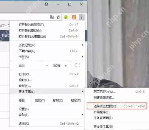 谷歌浏览器如何清除浏览器文本框候选项