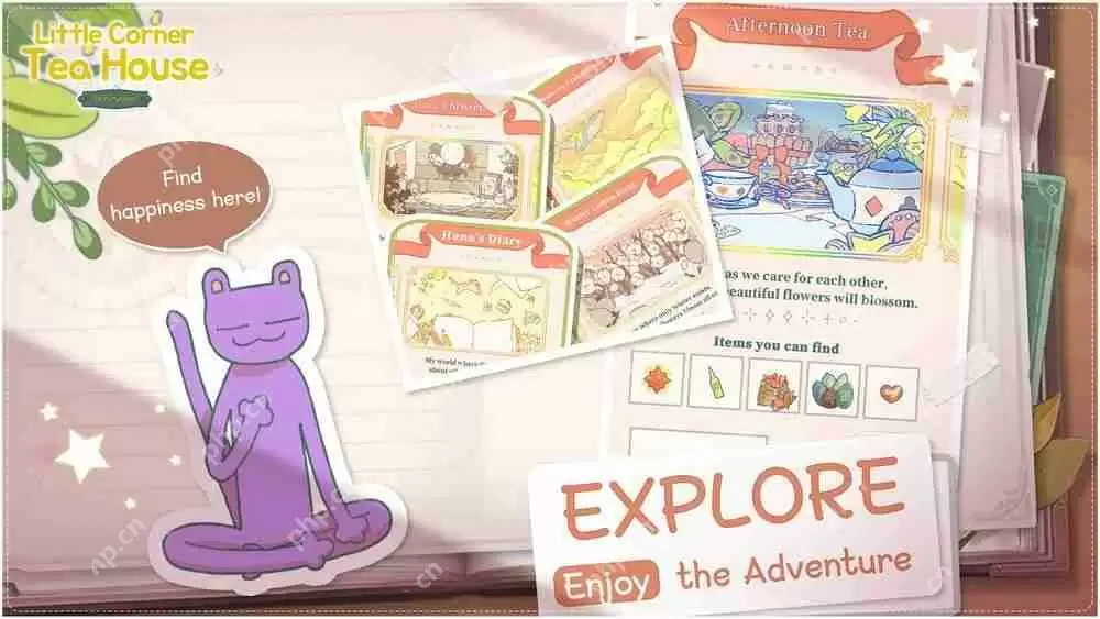 温馨治愈经营模拟休闲游戏《Little Corner Tea House》4月登陆 iOS