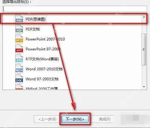 xmind怎么导出pdf