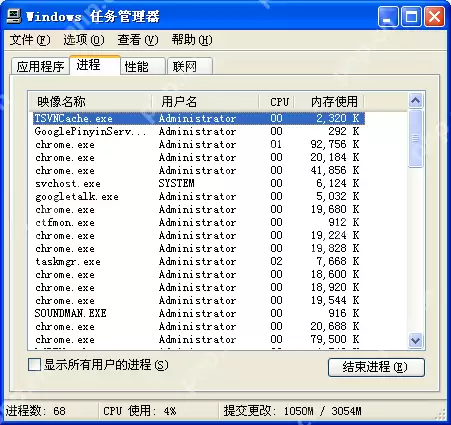任务管理器没有标题栏怎么回事？任务管理器没有标题栏解决教程