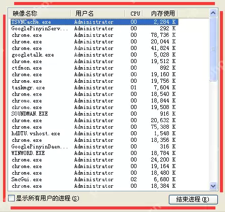 任务管理器没有标题栏怎么回事？任务管理器没有标题栏解决教程