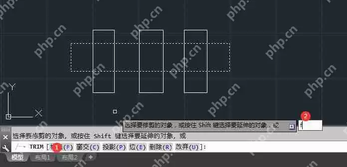 CAD怎么裁剪多余部分?CAD修剪快捷键命令是什么?
