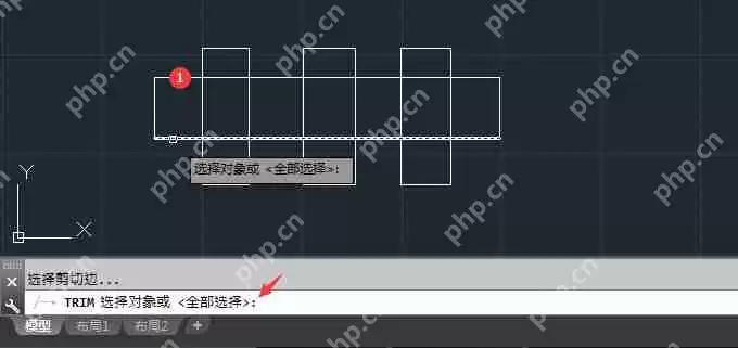 CAD怎么裁剪多余部分?CAD修剪快捷键命令是什么?