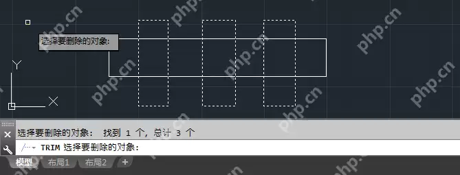 CAD怎么裁剪多余部分?CAD修剪快捷键命令是什么?