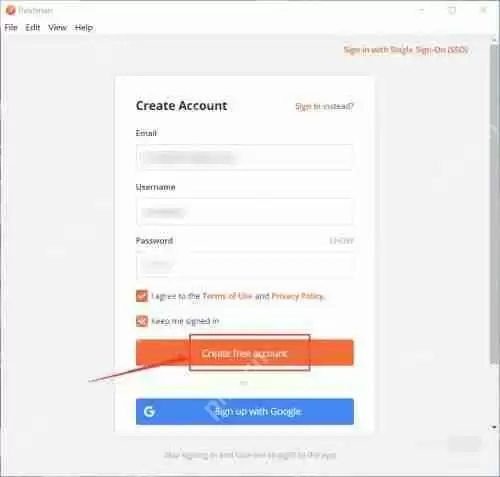 postman怎么创建账号-postman创建账号的方法