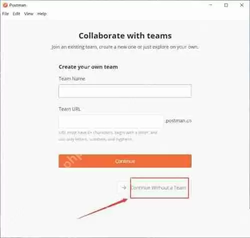postman怎么创建账号-postman创建账号的方法