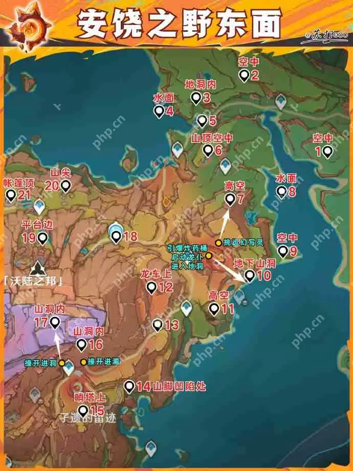 原神5.5火神瞳收集攻略-原神5.5火神瞳位置在哪