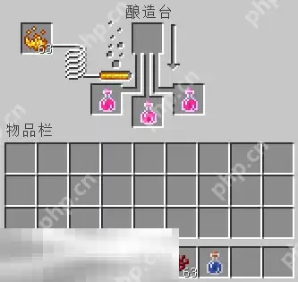 我的世界瞬间伤害药水怎么制作 强力战斗药水配方介绍