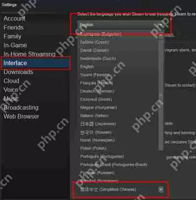 Steam安装后是英文的怎么办 Steam语言设置中文的方法