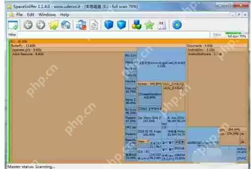 SpaceSniffer如何查看硬盘文件-SpaceSniffer查看硬盘文件的方法