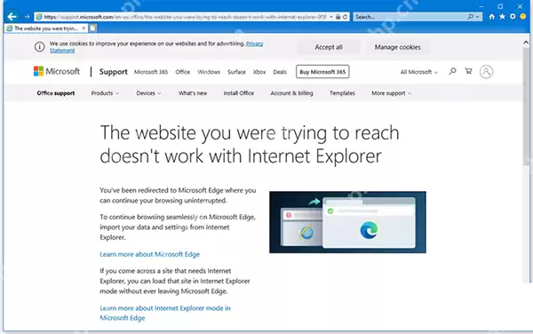 怎么禁止IE页面自动跳转到EDGE浏览器？