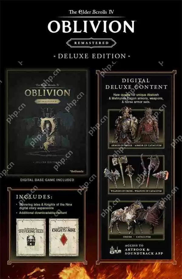 公布即发售！《上古卷轴4：湮灭重制版》249元正式上线