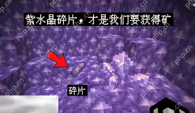 我的世界紫水晶矿石怎么获得 紫水晶矿石采集攻略