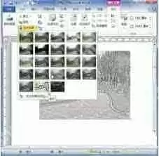 word怎么设置图片马赛克气泡