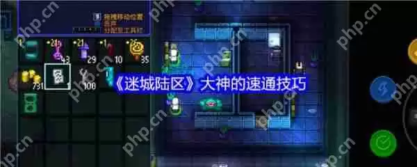 迷城陆区怎么速通 迷城陆区大神的速通技巧