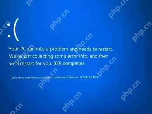 电脑用户遇到蓝屏ACPIBIOSError应该如何解决？