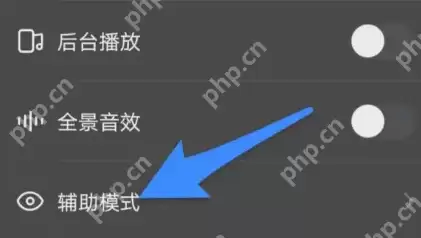 快手辅助模式怎么关闭