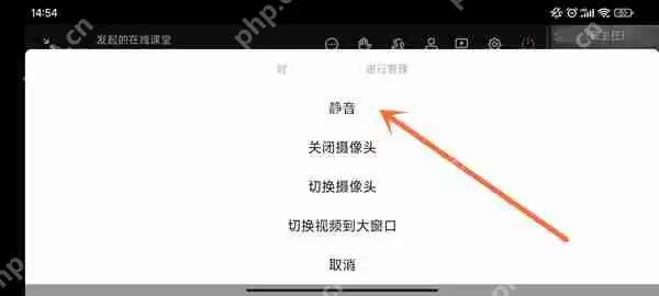 钉钉网课声音怎么关闭