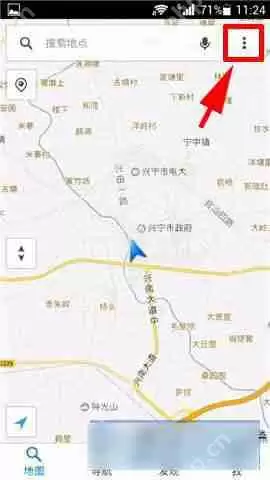 腾讯地图怎么查看卫星地图