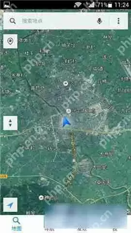 腾讯地图怎么查看卫星地图