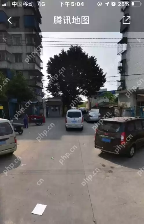 腾讯地图实景导航怎么开启