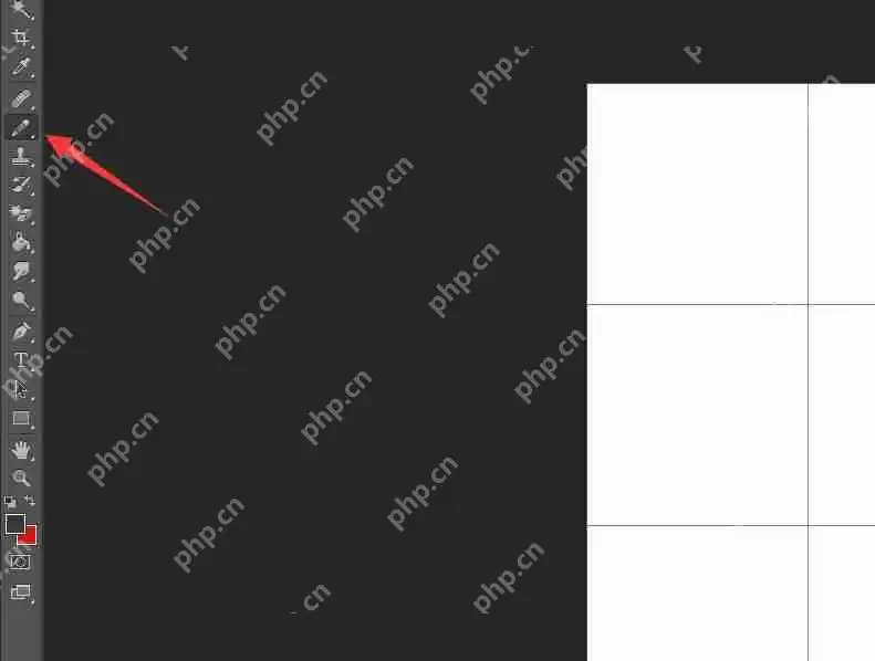 ps画相同的小方格九宫格线教程